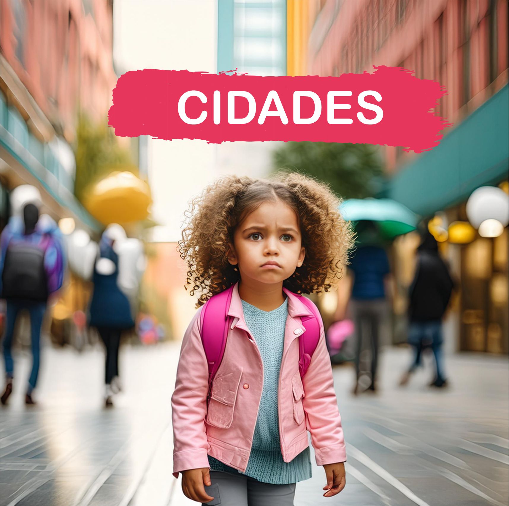 Filhos Criança perdida na cidade